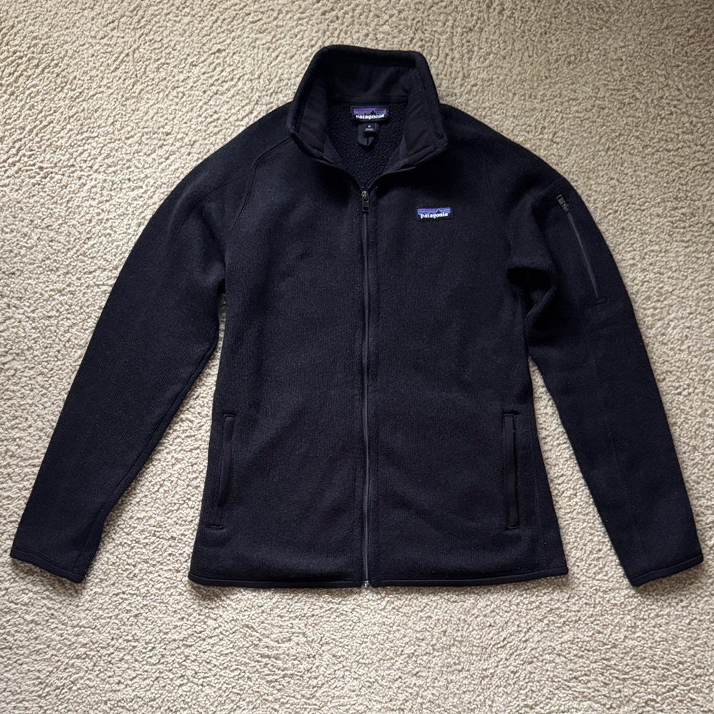 Patagonia Better Sweater Black Fleece Jacket